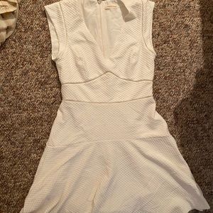 Rebecca taylor never worn white dress no size but likely an 8 or 10